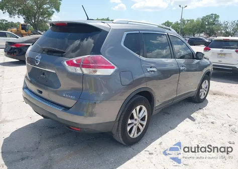 2016 Nissan Rogue Sv из США, поврежденный, VIN KNMAT2MV8GP697352